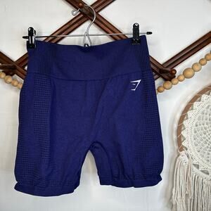 Gymshark Vital Cobalt Purple Marl Seamless Shorts